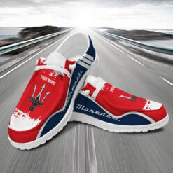 Gleammerch Maseratis Personalized Hey Dude Shoes For Men And Women