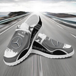 Gleammerch Mercedes-Benzs Personalized Hey Dude Shoes For Men And Women