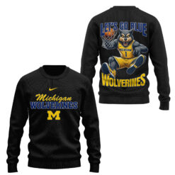Gleammerch Michigan Wolverines Fashion Sweatshirt Gift For Fans