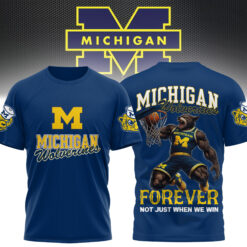 Gleammerch Michigan Wolverines T-Shirt Gifts For Fans
