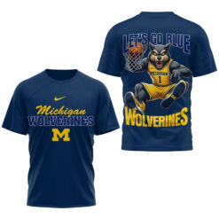 Gleammerch Michigan Wolverines T-Shirt Gifts For Fans