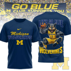 Gleammerch Michigan Wolverines T-Shirt Gifts For Fans