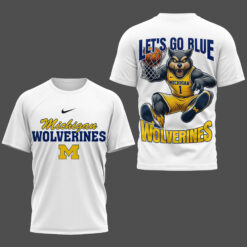 Gleammerch Michigan Wolverines T-Shirt Gifts For Fans