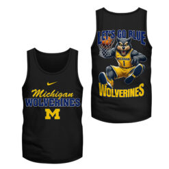 Gleammerch Michigan Wolverines Tank Top For Fans