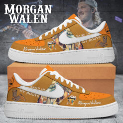 Gleammerch Morgan Wallen Air Low-Top Sneakers Shoes For Men And Women