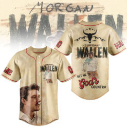 Gleammerch Morgan Wallen Baseball Jersey Gift For Fans
