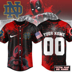 Gleammerch Notre Dame Fighting Irish Baseball Jersey Gift For Fans