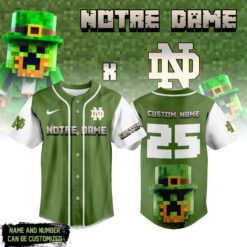 Gleammerch Notre Dame Fighting Irish Baseball Jersey Gift For Fans