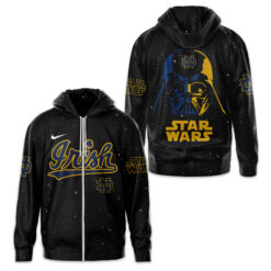 Gleammerch Notre Dame Fighting Irish Zip Hoodie Gift For Fan