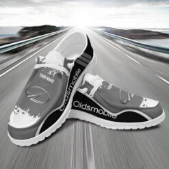 Gleammerch Oldsmobiles Personalized Hey Dude Shoes For Men And Women