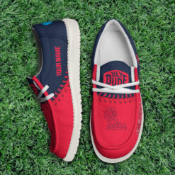 Gleammerch Ole Miss Rebels Personalized Hey Dude Shoes For Men And Women