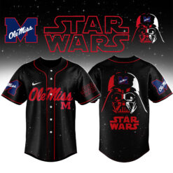 Gleammerch Ole Miss RebelsBaseball Jersey Shirt Gift For Fan