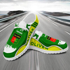 Gleammerch Oliver Tractors Personalized Hey Dude Shoes For Men And Women