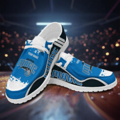 Gleammerch Orlando Magics Personalized Hey Dude Shoes For Men And Women