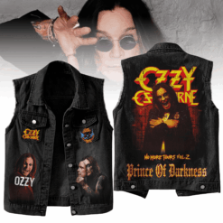 Gleammerch Ozzy Osbourne Denim Jacket Gift For Fans
