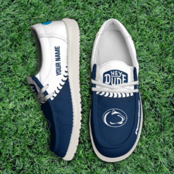 Gleammerch Penn State Nittany Lions Personalized Hey Dude Shoes For Men And Women