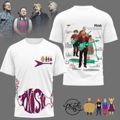 Gleammerch Phish T-Shirt Gifts For Fans