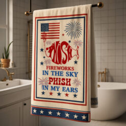 Gleammerch Phish Bath Towels for Kids and Adults - Style 1