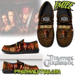 Gleammerch Pirates of the Caribbean Personalized Personalized Hey Dude Shoes For Men And Women