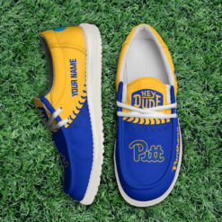 Gleammerch Pittsburgh Panthers Personalized Hey Dude Shoes For Men And Women