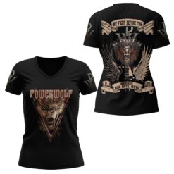 Gleammerch Powerwolf V-neck T-Shirt Gift For Fan