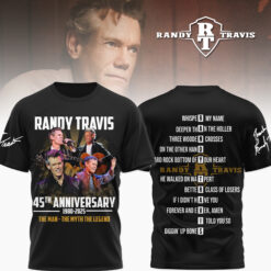 Gleammerch Randy Travis T-Shirt Gifts For Fans