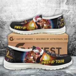 Gleammerch Rock Music Personalized Hey Dude Shoes For Men And Women