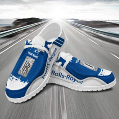 Gleammerch Rolls Royces Personalized Hey Dude Shoes For Men And Women