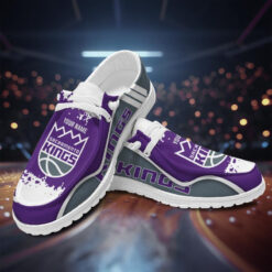 Gleammerch Sacramento Kingss Personalized Hey Dude Shoes For Men And Women