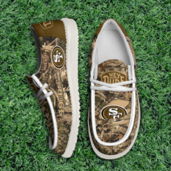 Gleammerch San Francisco 49ers Personalized Hey Dude Shoes For Men And Women