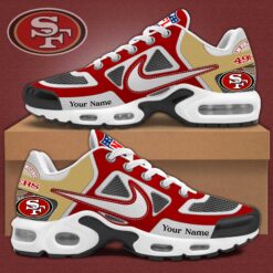 Gleammerch San Francisco 49ers TN Shoes Sneakers For Men And Women