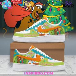 Gleammerch Scooby-Doo Air Low-Top Sneakers Shoes For Men And Women