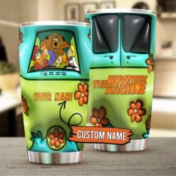 Gleammerch Scooby-Doo Custom Stanley Quencher 40oz Stainless Steel Tumbler With Handle