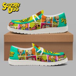 Gleammerch Scooby-Doo Personalized Hey Dude Shoes For Men And Women