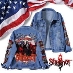 Gleammerch Slipknot Denim Jacket Gift For Fans