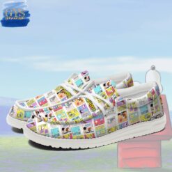 Gleammerch Snoopy Personalized Hey Dude Shoes For Men And Women