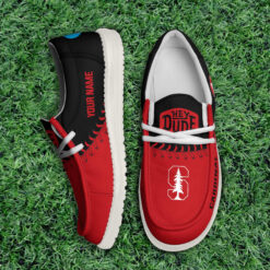Gleammerch Stanford Cardinal Personalized Hey Dude Shoes For Men And Women