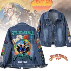 Gleammerch Steve Miller Band Denim Jacket Gift For Fans