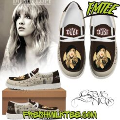 Gleammerch Stevie Nicks Personalized Personalized Hey Dude Shoes For Men And Women