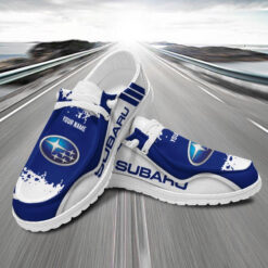 Gleammerch Subarus Personalized Hey Dude Shoes For Men And Women