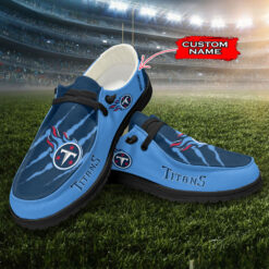 Gleammerch Tennessee Titans Personalized Hey Dude Shoes For Men And Women