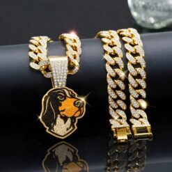 Gleammerch Tennessee Volunteers Necklace Bling Gifts For Fans