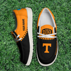 Gleammerch Tennessee Volunteers Personalized Hey Dude Shoes For Men And Women