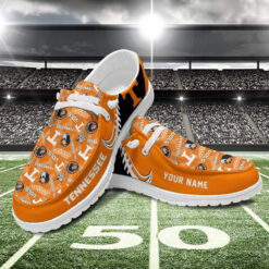 Gleammerch Tennessee Volunteers Personalized Hey Dude Shoes For Men And Women