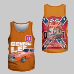 Gleammerch The Dukes of Hazzard Tank Top For Fans