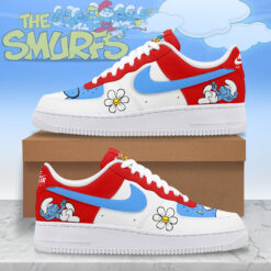 Gleammerch The Smurfs Air Low-Top Sneakers Shoes For Men And Women