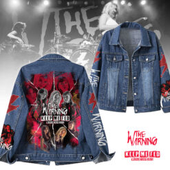 Gleammerch The Warning Denim Jacket Gift For Fans