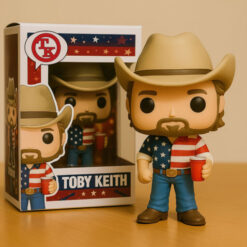 Gleammerch Toby Keith Commemorative Figure Gift For Fan - Style 2
