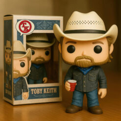 Gleammerch Toby Keith Commemorative Figure Gift For Fan - Style 1