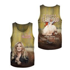 Gleammerch Trisha Yearwood Tank Top For Fans
